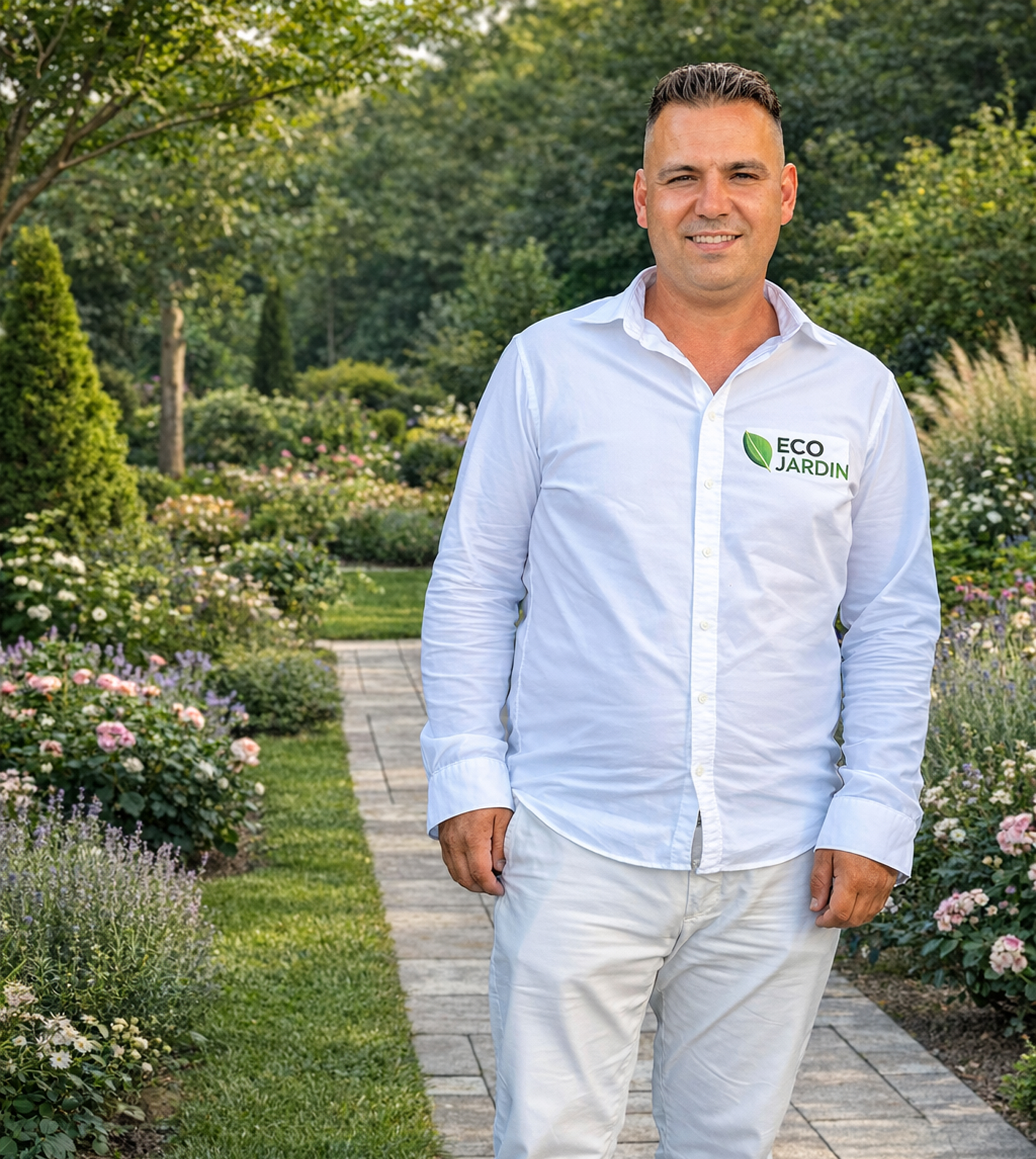 L'équipe Éco Jardin en action